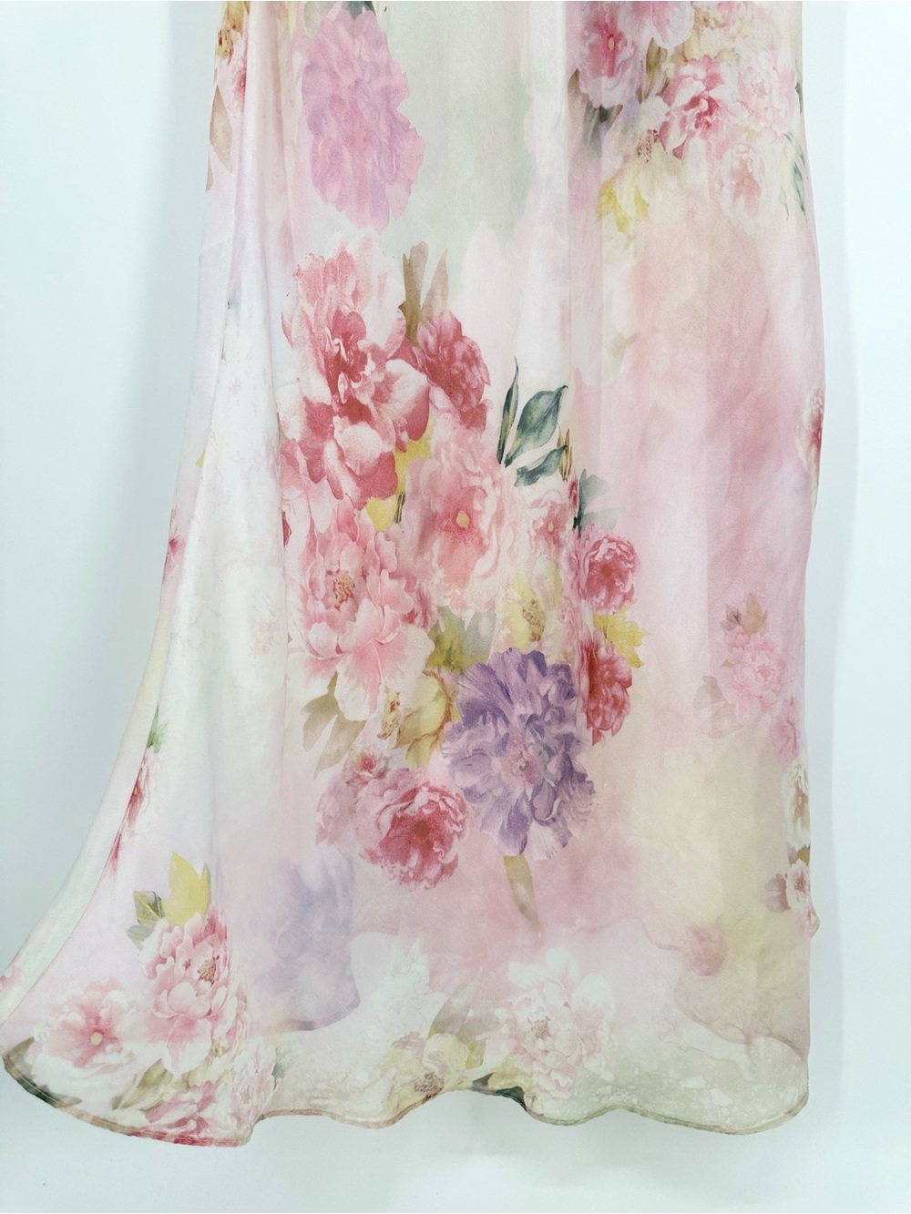 For Love & Lemons Lisa Floral Organza Maxi Dress - Picture 3 of 13